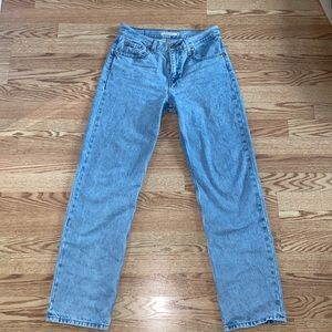 Low Pro Levis Jeans in Charli Glow